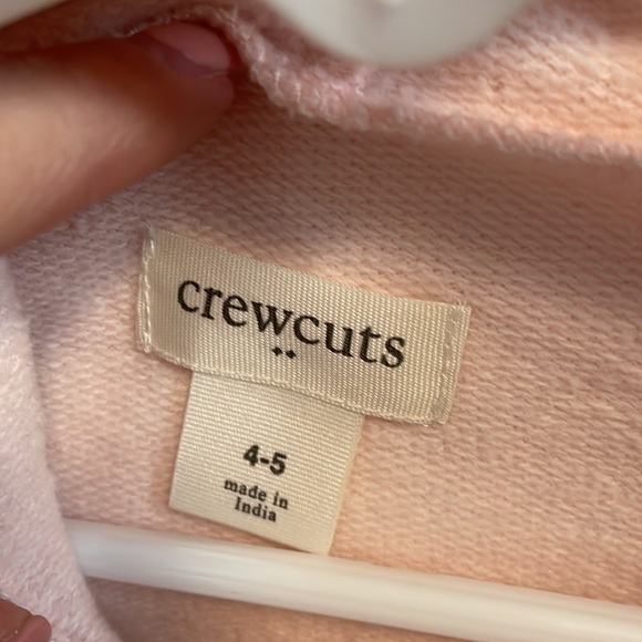 Crewcuts Crab Hooded Sweatshirt Size 4-5 - Picture 2 of 5
